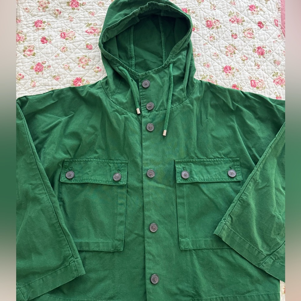 Zara Green Utility Jacket
